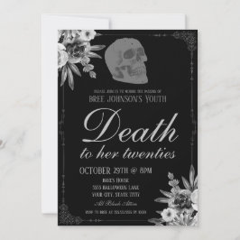 Convite À Morte Para Os Vinte Anos