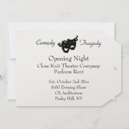 Convite à Noite de Abertura de Teatro