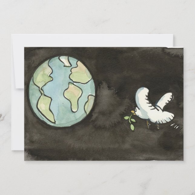 Convite à Paz na Terra (Frente)