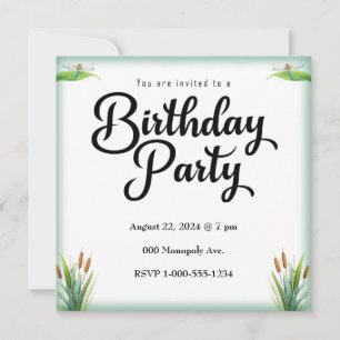 Convite À Pesca Para O Esporte De Baixo Negro