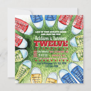 Convite à Praça de Calçados Atléticos