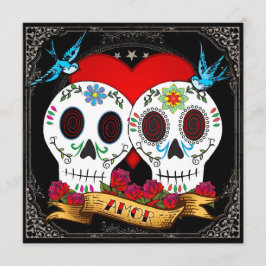 Convite à Praça do Amor Skulls
