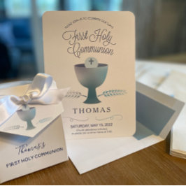 Convite à Primeira Comunhão - Comunidade Santa de