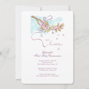 Convite à Primeira Comunhão Sagrada
