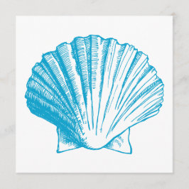 Convite à Recepção da Célula de Luau do Mar Azul d