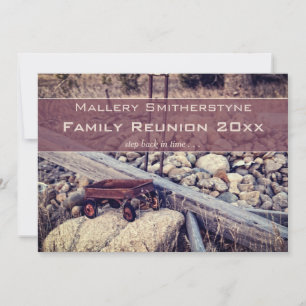 Convite à Reunião da Família Nostalgia de Vagõ