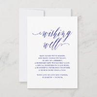 Convite à Tipografia de Script Elegante Azul-marin