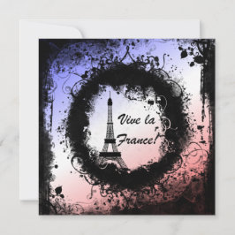 Convite à Torre Grunge Eiffel