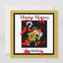 CONVITE A UM CARTÃO DO FIM DE SEMANA DO MISTÉRIO