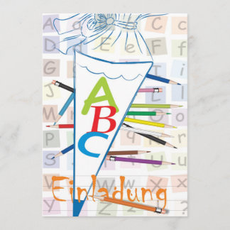 Convite à volta a as aulas