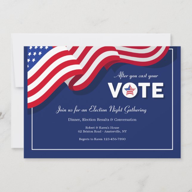 Convite À Votação (Frente)