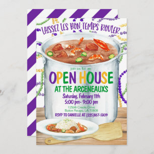 Convite Aberto à Casa Mardi Gras