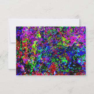 Convite abstrato explosão rosa, Abstrato delicioso