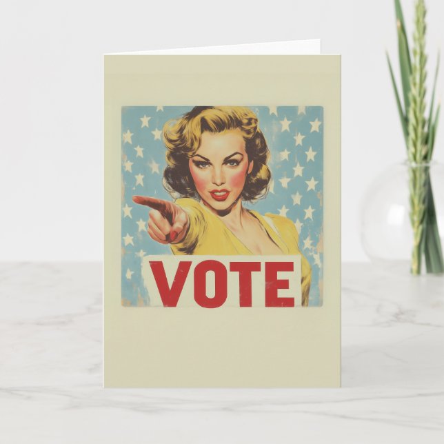 Convite Ação Patriótica: Votação! (Frente)