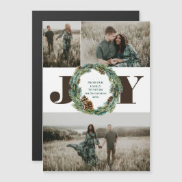 Convite Acorn Wreath Natal Holiday