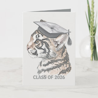 Convite Add Photo Tiger Graduation QR Code Invitation 