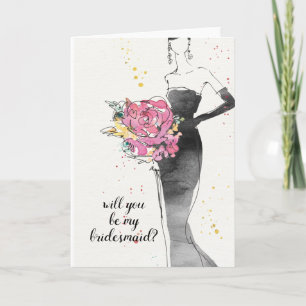 Convite Adicionar seu texto Maçã Selvagem Fashion Flor