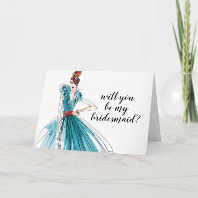 Convite Adicionar seu texto | Maçã Selvagem | Haute Coutur (Frente)