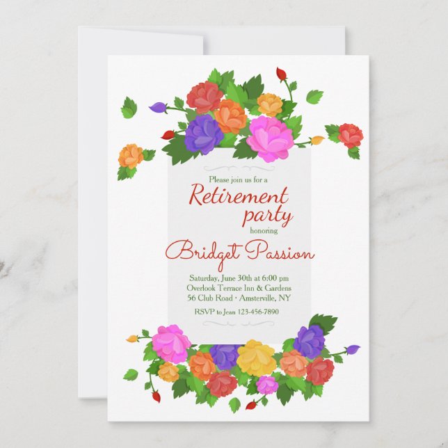 Convite alegre da ocasião (Frente)