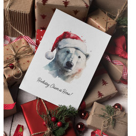 Convite Alegria do Urso Tilintante, personalizado