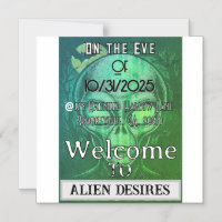 Alienígena deseja o Halloween