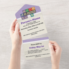 Convite All-in-One do Futuro Físico Bloqueia