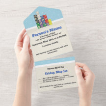 Convite All-in-One do Futuro Químico Bloqueia