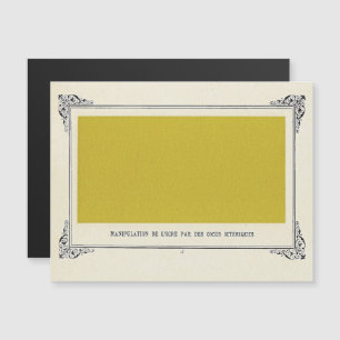 Convite Alphonse Allais, April Fools, Yellow, Abstrato Art