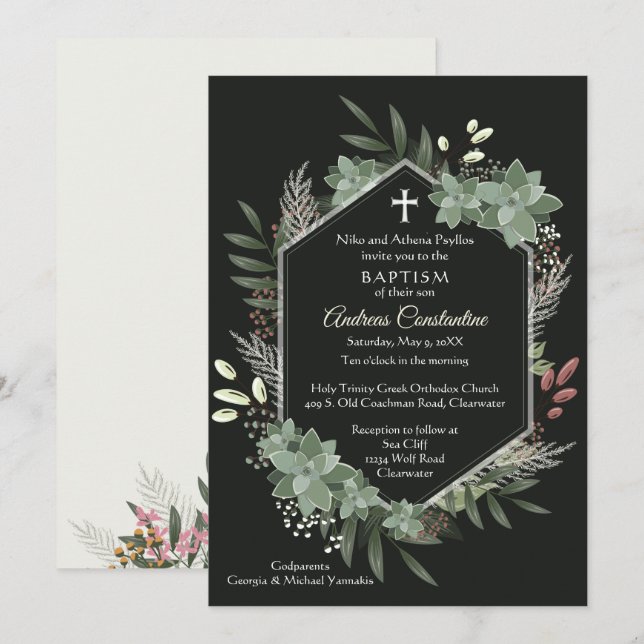 Convite Andreas Um (Frente/Verso)