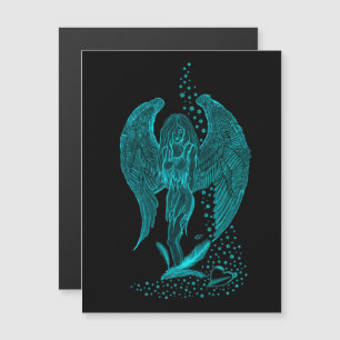 Convite Angel perdeu no Love, Design preto e verde