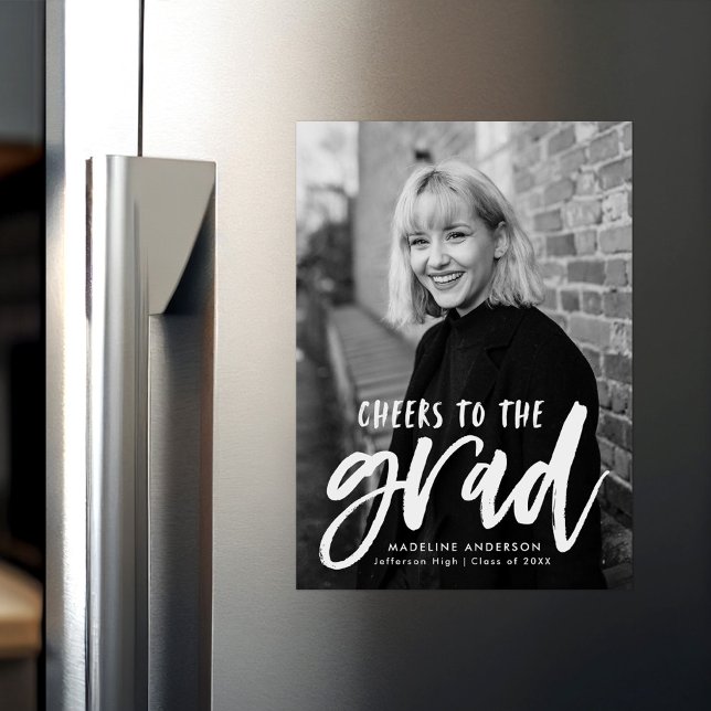 Convite Anima-se com o Anúncio de Graduação de Script de F (Criador carregado)