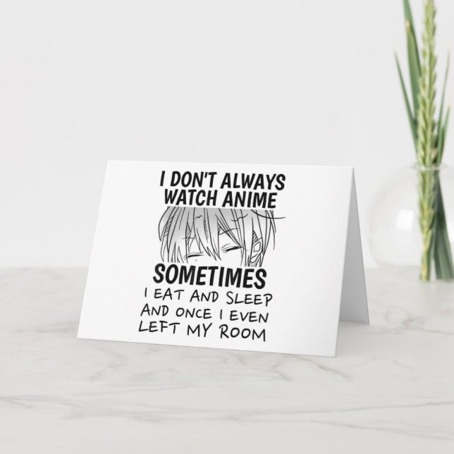 Convite Anime Merch For Men Cute Anime Boys Japonês (Frente)