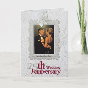 Convite Aniversário de Prata - Janela de Foto Alta