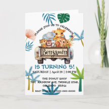 Aniversário do trator da fazenda da selva do Zoo