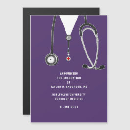 Convite Anúncio de Formatura da Faculdade de Medicina