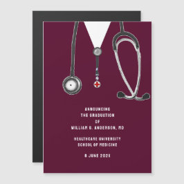 Convite Anúncio de Graduação na Faculdade de Medicina