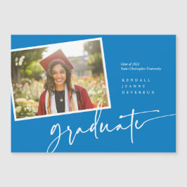 Convite Anúncio de instantâneo do Formando de fotos modern