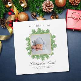 Convite Anúncio de nascimento de Natal de feliz