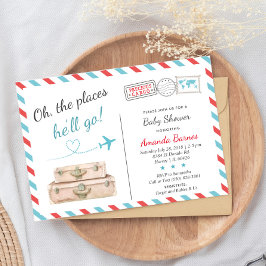 Convite ao Chá de fraldas de viagem, Convite para 