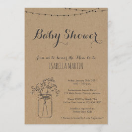 Convite ao chá de fraldas em Segundo Plano Kraft