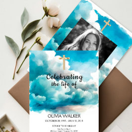 Convite ao funeral azul, Celebrando a vida