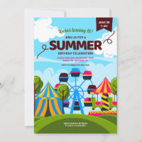 Convite ao Parque de Amusement da Irlanda do Norte