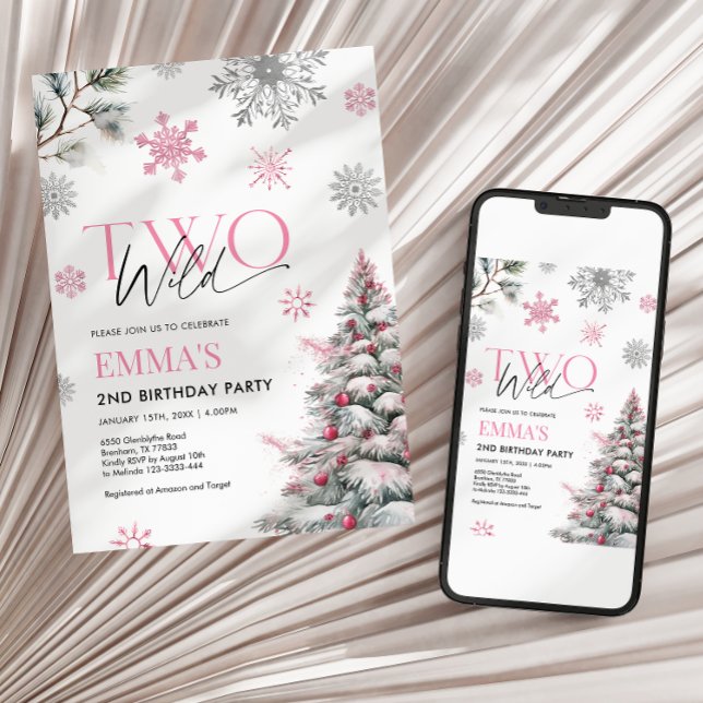 Convite ao segundo aniversário, Dois Aniversário R (Criador carregado)