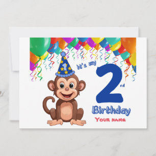 Convite ao segundo aniversário, Personalização do