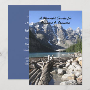 Convite ao Serviço de Memorial, Loja e Geleiras