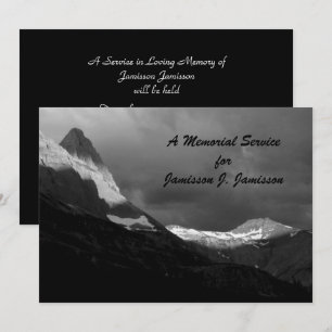 Convite ao Serviço Memorial, Glacier NP Sunrise