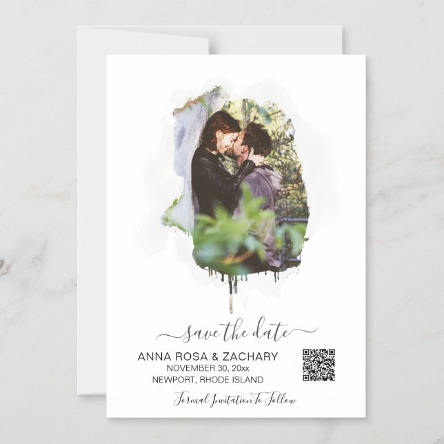 Convite *~* AR6 WEDDING SALVE o código QR DATA - Site (Frente)