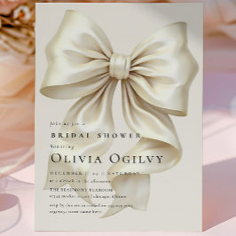 Convite Arco Simples Boho Elegante Ivory Cream