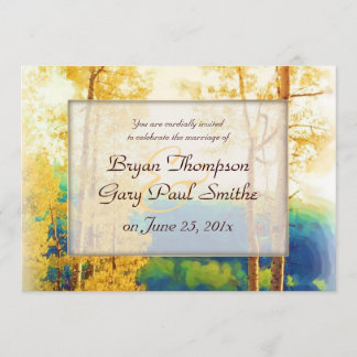 Convite Aspen Glow WEDDING