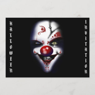 convite assustador do Dia das Bruxas